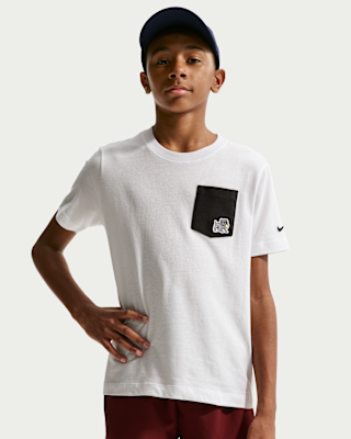 Детская футболка Nike Sportswear Big Kids' Pocket