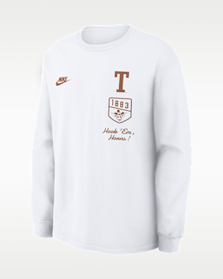 Мужская футболка Texas Legacy Nike College Long-Sleeve