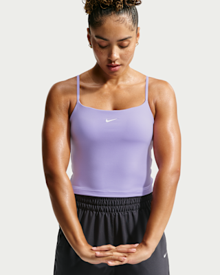 Женские Nike One Medium-Support Padded Adjustable Sports Bra Tank