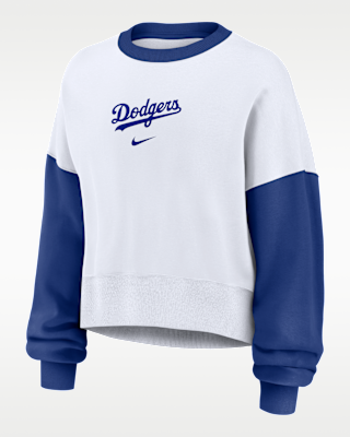 Женские  Los Angeles Dodgers Primary Nike MLB Pullover Crew