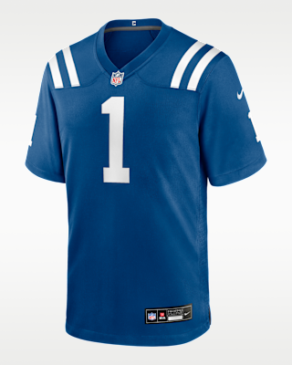 Мужские джерси Sauce Gardner Indianapolis Colts Nike NFL Game Jersey