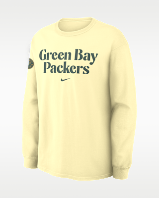Мужская футболка Green Bay Packers Rivalries Collection Max90 Nike NFL Long-Sleeve