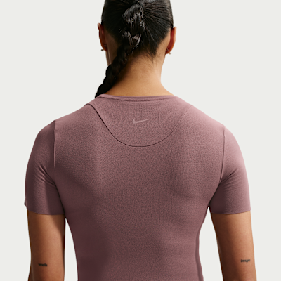 Nike Zenvy Dri-FIT Kısa Kollu Kadın Üstü görsel 2