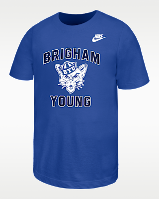 Детская футболка BYU Cougars Big Kids' Nike Football для футбола