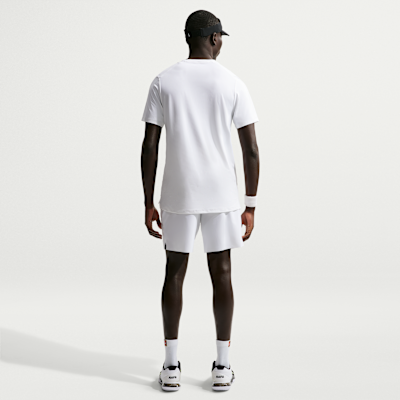 NikeCourt Advantage Dri-FIT 20 cm Erkek Tenis Şortu görsel 5