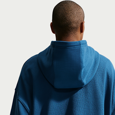 Nike Sportswear Club Oversize Fransız Havlu Kumaşı Erkek Kapüşonlu Sweatshirt'ü görsel 2