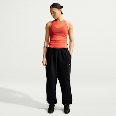 Nike Studio Fleece Kalın Oversize Yüksek Belli Kadın Jogger'ı