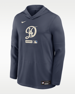 Мужские  Los Angeles Dodgers City Connect Nike Dri-FIT MLB Long-Sleeve Hooded Top