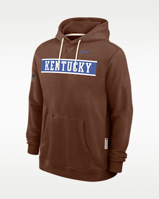 Мужское худи Kentucky 2026 Military Appreciation Standard Issue Nike Dri-FIT College Pullover Hoodie