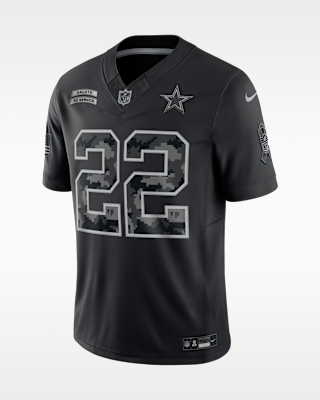 Мужские джерси Emmitt Smith Dallas Cowboys Salute to Service Retired Nike Dri-FIT NFL Limited Jersey