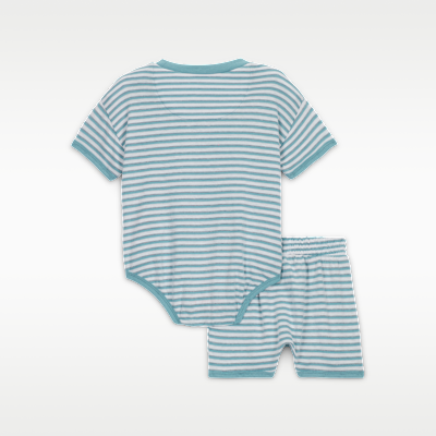 Nike ReadySet Baby Bodysuit and Shorts Set
