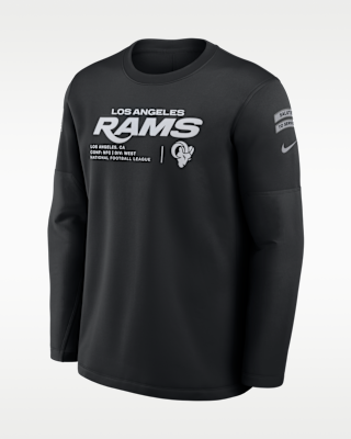 Мужские  Los Angeles Rams Salute to Service Sideline Coaches Nike NFL Pullover Crew