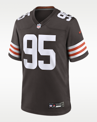 Мужские джерси Myles Garrett Cleveland Browns Nike NFL Game Jersey