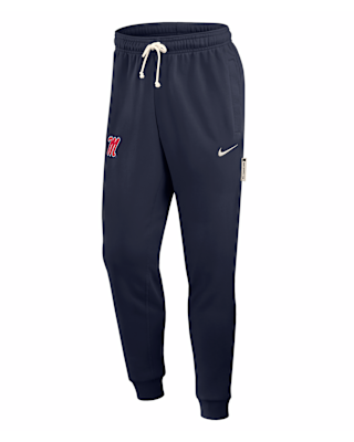 Мужские  Ole Miss Rebels Nike 2025 Sideline Standard Issue Dri-FIT Taper Sweatpants