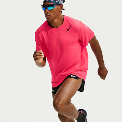 Nike AeroSwift Dri-FIT ADV Kısa Kollu Erkek Koşu Üstü görsel 3