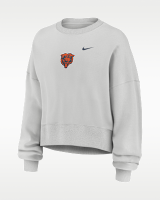 Женские Chicago Bears Primetime Phoenix Nike NFL Oversized Pullover Crew