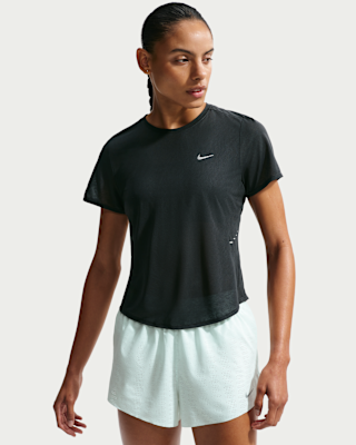Женские шорты Nike Swift Breathe Dri-FIT Short-Sleeve Top для бега