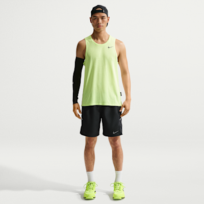 Nike Miler กางเกงวิ่งขาสั้น 7 นิ้วมีซับในผู้ชาย Dri-FIT