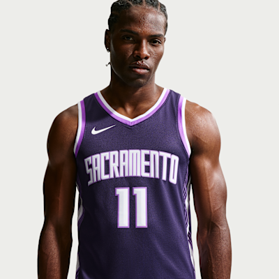 Domantas Sabonis Sacramento Kings City Edition Men's Nike NBA Swingman Jersey