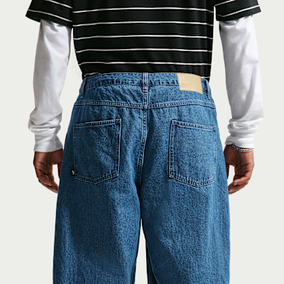 Nike SB Bol Kesimli Denim Erkek Kaykay Pantolonu görsel 3