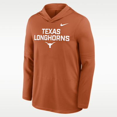 Texas Sideline Men's Nike Dri-FIT College Long-Sleeve Hooded Top