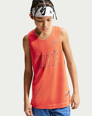 Детские джерси Nike Sportswear Big Kids' Dri-FIT Basketball Jersey для баскетбола