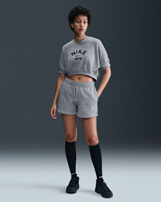 Женские шорты Nike Sportswear Phoenix Fleece Mid-Rise 4" Shorts