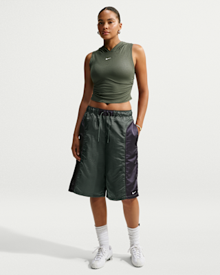 Женские шорты Nike Sportswear Loose Mid-Rise Woven Shorts