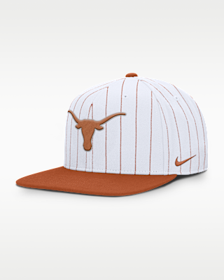 Мужские  Texas Primetime Pin Stripe 2-Tone Nike Dri-FIT College Adjustable Hat