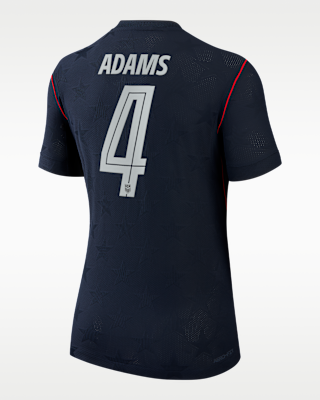 Женские джерси Tyler Adams USMNT 2026 Match Away Nike Dri-FIT ADV Soccer Jersey