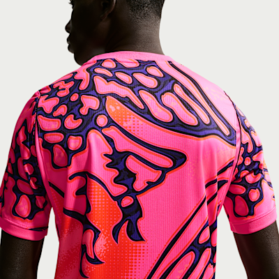Nike Nijerya 2026 Stadyum Kaleci Nike Dri-FIT Kısa Kollu Erkek Futbol Taraftar Forması görsel 2