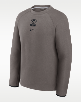 Мужские  Green Bay Packers Tech Fleece Nike NFL Pullover Crew