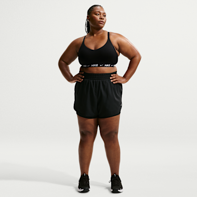 Nike Indy Hafif Destekli Pedli Ayarlanabilir Kadın Spor Sütyeni (Büyük Beden) görsel 4