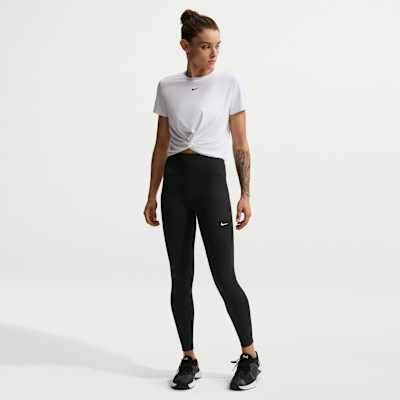 Nike One Seamless Front Yüksek Belli Tam Boy Kadın Taytı