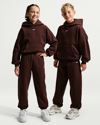 Детские  Nike Solo Swoosh Kids' Fleece Cuffed Pants
