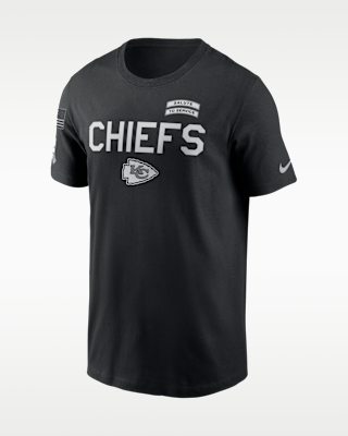 Мужская футболка Kansas City Chiefs Salute to Service Sideline Nike Dri-FIT NFL