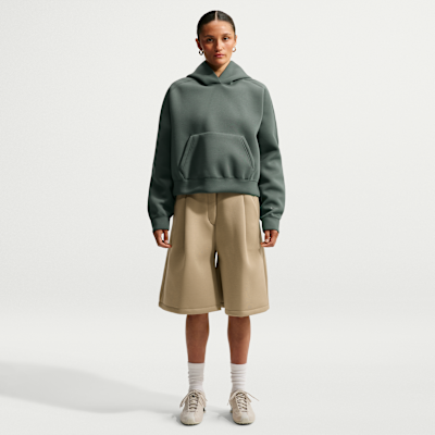 Nike Pregame Fleece Oversize Kadın Kapüşonlu Sweatshirt'ü görsel 4
