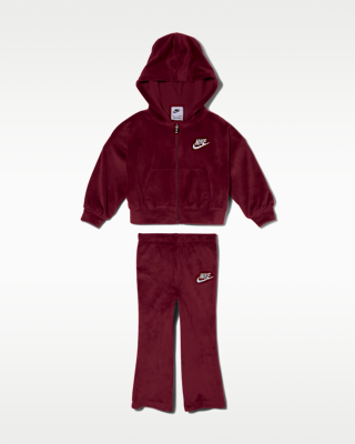 Детские тайтсы Nike Baby (12-24M) 2-Piece Velour Flared Leggings Set