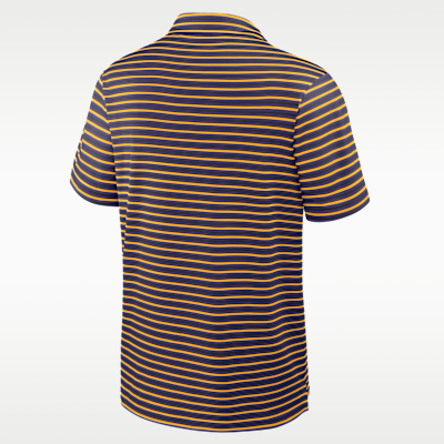 Polo universitario Nike Dri-FIT para hombre LSU Tour Stripe