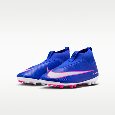Nike Jr. Mercurial Superfly 10 Academy high-top voetbalschoenen voor kleuters/kids (kunstgras)