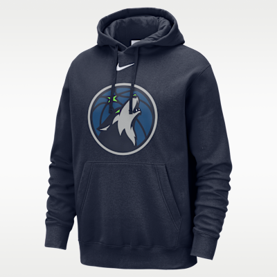Sudadera con gorro sin cierre Nike de la NBA para hombre Minnesota Timberwolves Club