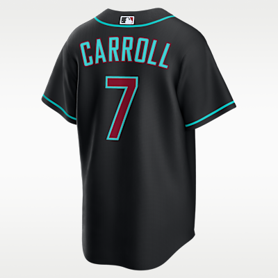 Jersey Nike de la MLB Replica para hombre Corbin Carroll Arizona Diamondbacks