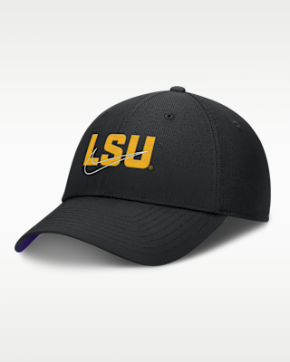 Мужские  LSU Athletic Prep Club Nike Dri-FIT College Adjustable Hat