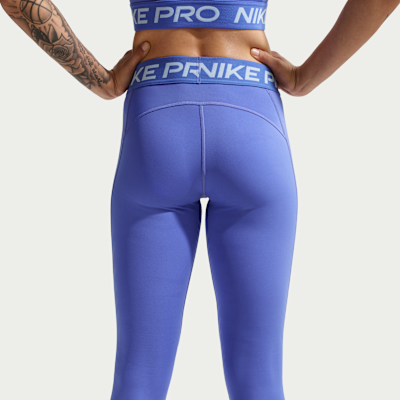 Nike Pro Normal Belli Tam Boy Kadın Taytı görsel 3