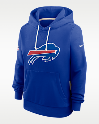 Женское худи Buffalo Bills Sideline Nike Dri-FIT NFL Pullover Hoodie
