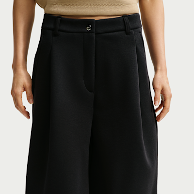 Nike Pregame Fleece Oversize Normal Belli Kadın Şortu görsel 2