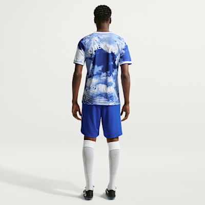 Nike Chelsea FC Nike Dri-FIT Maç Öncesi Erkek Futbol Üstü görsel 5