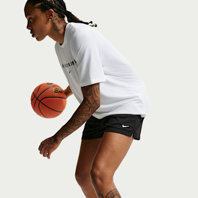 Nike Essential Dri-FIT Kadın File Basketbol Şortu görsel 4