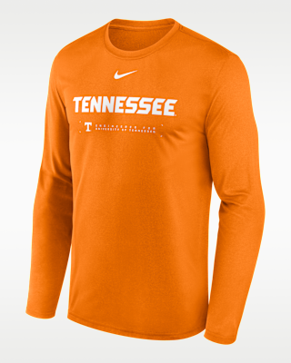 Мужская футболка Tennessee Courtside Basketball Shootaround Legend Nike Dri-FIT College Long-Sleeve для баскетбола