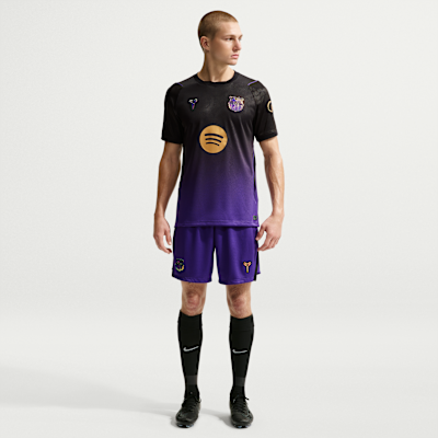 Nike FC Barcelona 2026/27 Stadyum Deplasman Kobe Dri-FIT Erkek Futbol Taraftar Şortu
